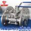 DIN ANSI GB 3PC Flange Stainless Steel Full Port Ball Valve