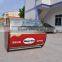 italian ice cream display freezer with CE Approval(ASPERA Compressor)
