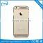 Cheap Price Gun Black Silver Passion Red Electroplating Transparent Clear Phone Cover Case For iPhone 6 6S Plus