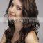 Half hand-tied and half machine-made front lace wigs for black women