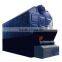 Industrial gas fired water boiler
