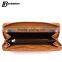 hand bag wallet women zipper genuine leather wallet with cell phone and coin pocket