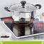 Fashion double bottom stainless steel soup pot,healthy double wall vacuum soup pot,factory stockpot soup pot&milk pot with cover