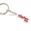 Custom colorful rubber soft pvc keychian