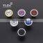 Factory Directly Sale Amber Color Crystal Ball Glass Knob