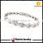 Fashion energy bio magnetic stainless steel bracelets for men and women