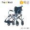 TOPMEDI New Travel Folding Wheelchair for Disabled and Old People/Silla de ruedas para viaje