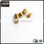 good price M1.4 brass/ stainless steel slotted cone point set screw