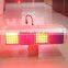 Road safety 12pcs Red blue modules 4sides LED flashing light solar traffic warning light