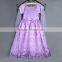 Wholesale high quality children purple sofia princess dress factory for girls' dress new style children fancy dress