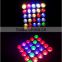 25x12w rgbw 4 in 1 led matrix light, led beam blinder wash stage light