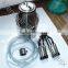 Stainless Steel Single Milk Bucket Cluster, Portable Cow Milker Pail Bucket Group, Milking Machine Accessories