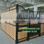 3.6x2.2m Galvanized Horse Stable with 20/25/32mm bamboo wood