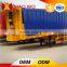 4x4 type 6 wheeler tow truck with 40ft flatbed trailer