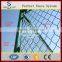 Reinforcement strong style green chain link fence for basketball fields