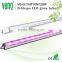 commercial greenhouse grow light wtih AC 85-265V,T8 4 feet grow tube lamp,Red/blue/White led plant light