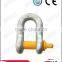 US Hot Dipped G210 Galvanized dee swivel anchor shackle price