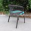Outdoor furniture plastic wicker recline chair