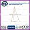 Three legs field portable wooden easel