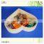 heart shaped pine wood dressing craft tray