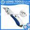Custom best snap off dual blade zinc alloy utility knife