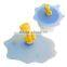 Funny " big-headed" babies shape of silicone suction cup lid