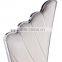 B8069 angel wing white leather recliner dining chair