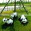 resin outdoor animal statues fiberglass garden panda statue for sale