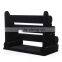 2016 High-end Luxuries 3 Layer Black Velvet Bracelet Holder Display Stand