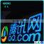 KM-HP43 Custom made solid colored LED luminance resin,acrylic led channel letter sign