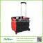 Plastic Folding Utility Cart/Lightweight Mobile Shopping Trolley