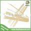 Strong grilled long marshmallow bamboo skewers,round bamboo skewers