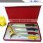 3"4"5"6" piece kitchen Ceramic Knife sets with color gift box