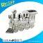 manufacturer exquisite die casting zinc alloy eco-friendly train shape coin bank