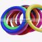 Durable silicone rubber auto steering wheel cover , Colorful silicone Steering Wheel Covers