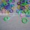 Pony Flat 2 Size Coloured Split Kniting Stitch Ring Marker