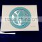 Cosmetic packing box with silver foil logo