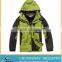 Mens waterproof jacket with nylon fabric for winter season ski wear