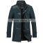 MSW0030 The winter men's leather jacket PU slim comfortable leather jacket In the long section of men's leather jacket