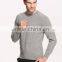 design round neck pullover cashmere sweater men