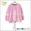 Anti-Pilling Long Sleeve Baby Girls Pink Fancy T Shirt