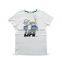 Boy's 100% Cotton Basic T-shirt Simple Style With Digital Printing for Summer