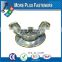 Made in Taiwan Stainless Steel Dip Galvanized Solid Surface Stone Countertop Washer Based Wing Nut