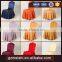 Charming Pleated Polyester Chair Covers