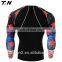 2017 Wholesale Custom Compression Shirts Rash Guard Sportswear