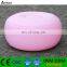 Factory flocked PVC inflatable booster cushion inflatable seat for kids