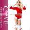 Stylishly Sexy Christmas Snow Girl Costume Wholesale Christmas Santarina Costume Newest Design Cute Christmas Costumes