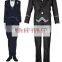 Fantasia Anime Lolita-Best Sale Black Butler Kuroshitsuji Claude Faustus Butler Uniform Suit Anime Cosplay Costume C0057