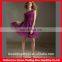 HC 4282 The Whole Sale A Line Sleeveless Purple One Shoulder Dresses For Chubby