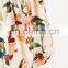 Front and back yoke detail floral baby girls dresses